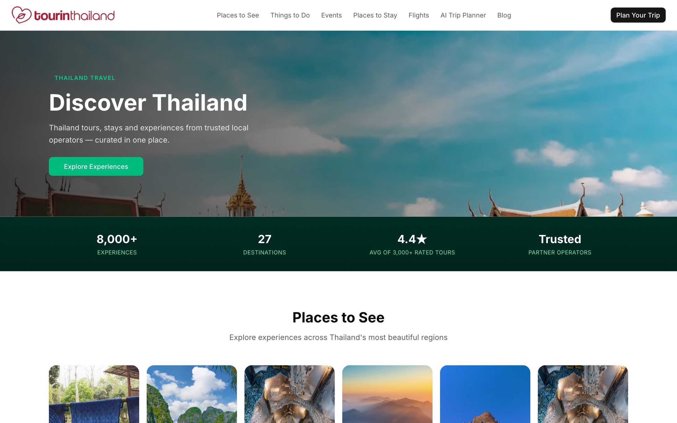 Tour In Thailand — Premium Travel & Booking Platform